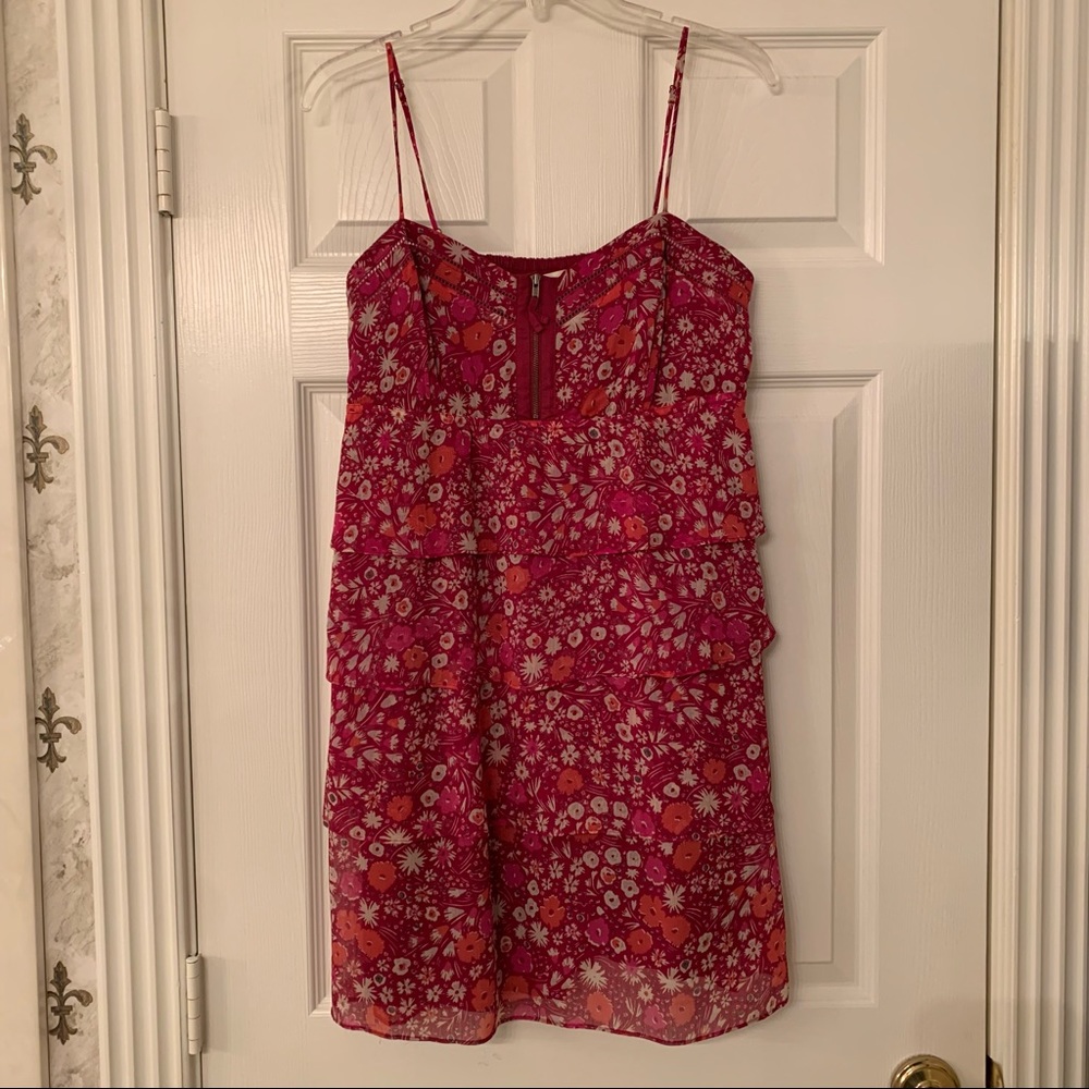 American Eagle - Floral Ruffle Dress